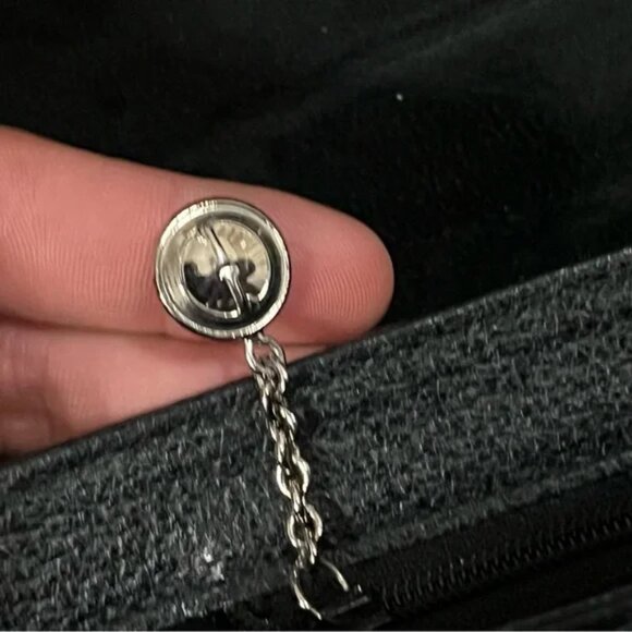 GUCCI Shoulder Bag Leather Black 001 1998 1766 Authentic - Picture 10 of 11